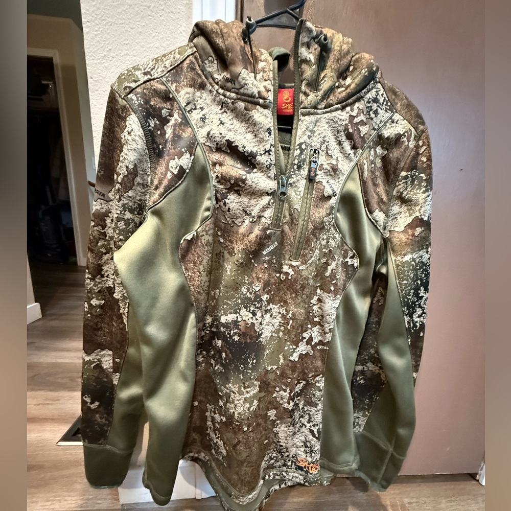 Camo Green Women's Hoodie